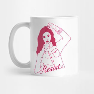 Resist - Powerful Woman 2 Mug